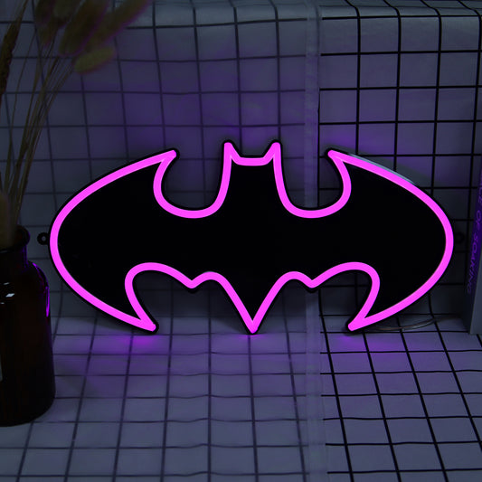 Super Cool Bat Neon Sign