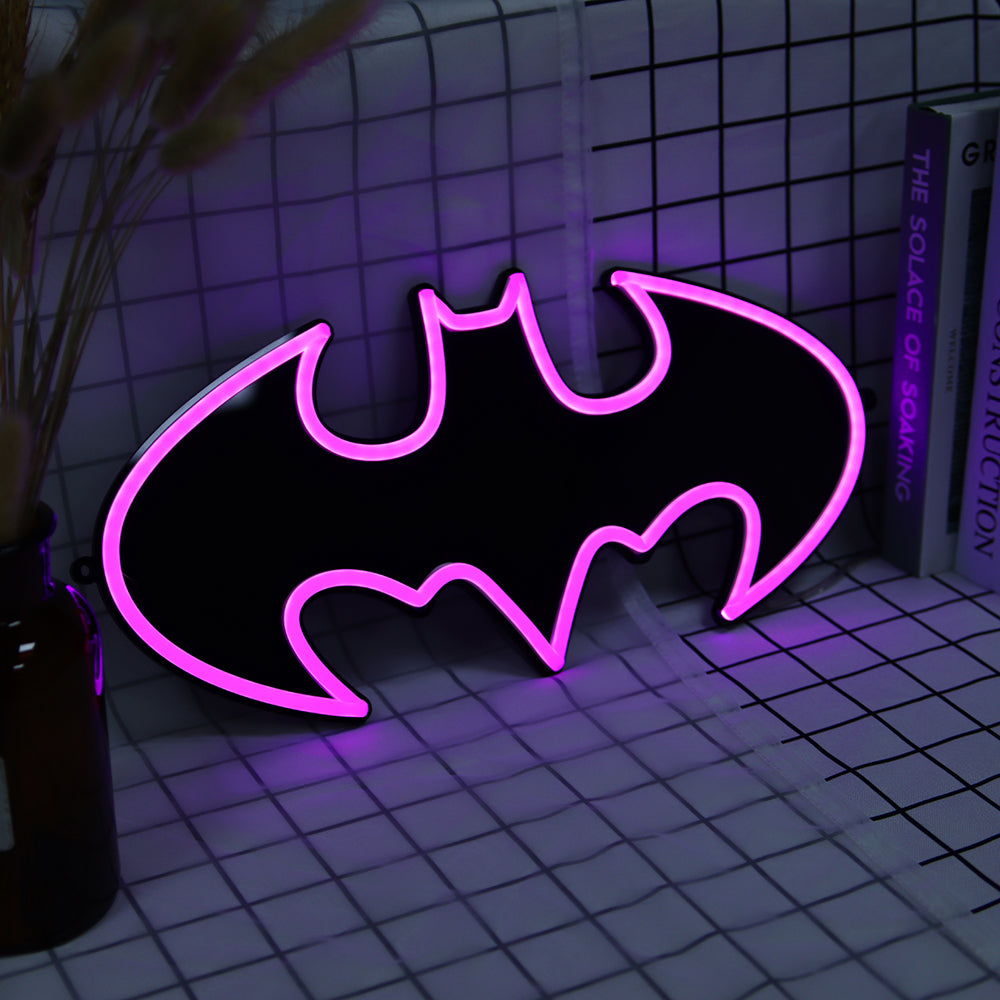Super Cool Bat Neon Sign
