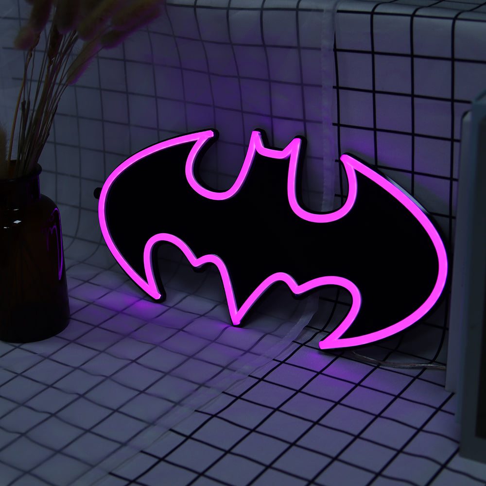 Super Cool Bat Neon Sign