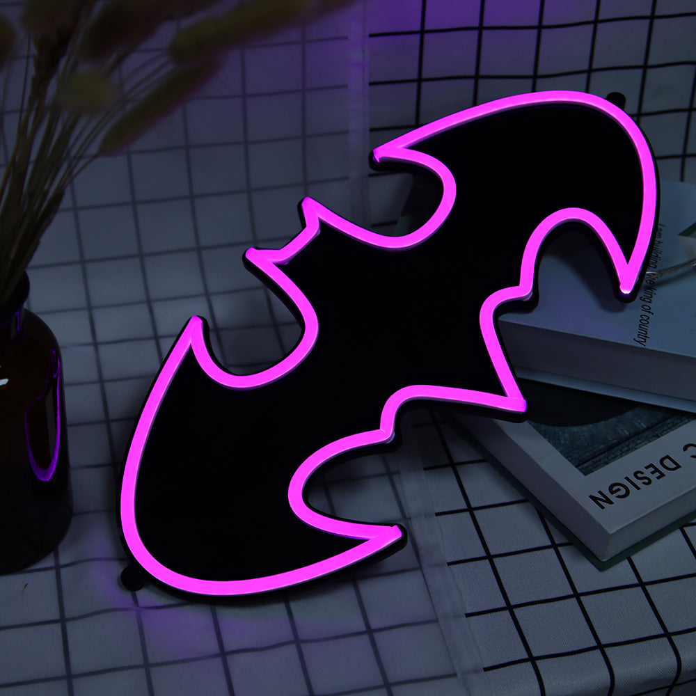 Super Cool Bat Neon Sign