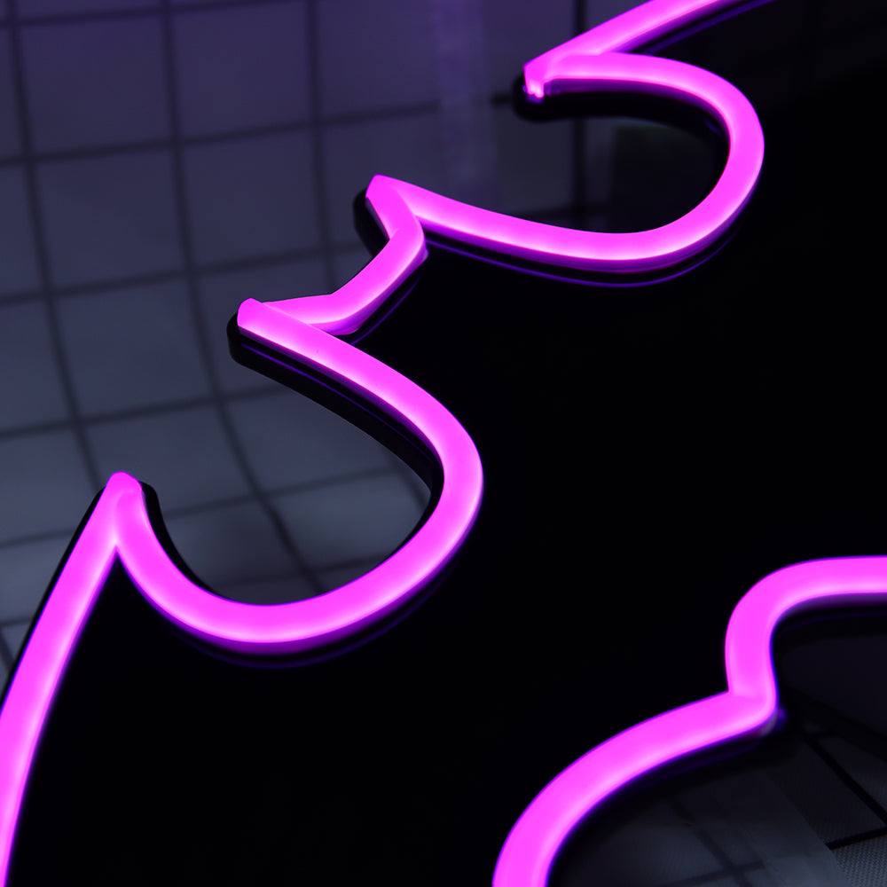 Super Cool Bat Neon Sign