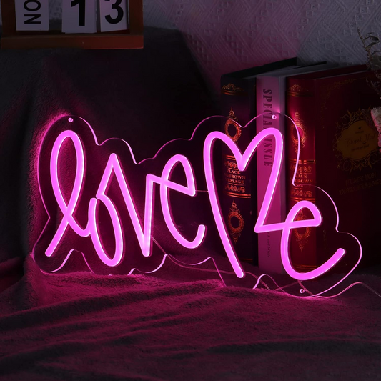 Love Me Neon Sign