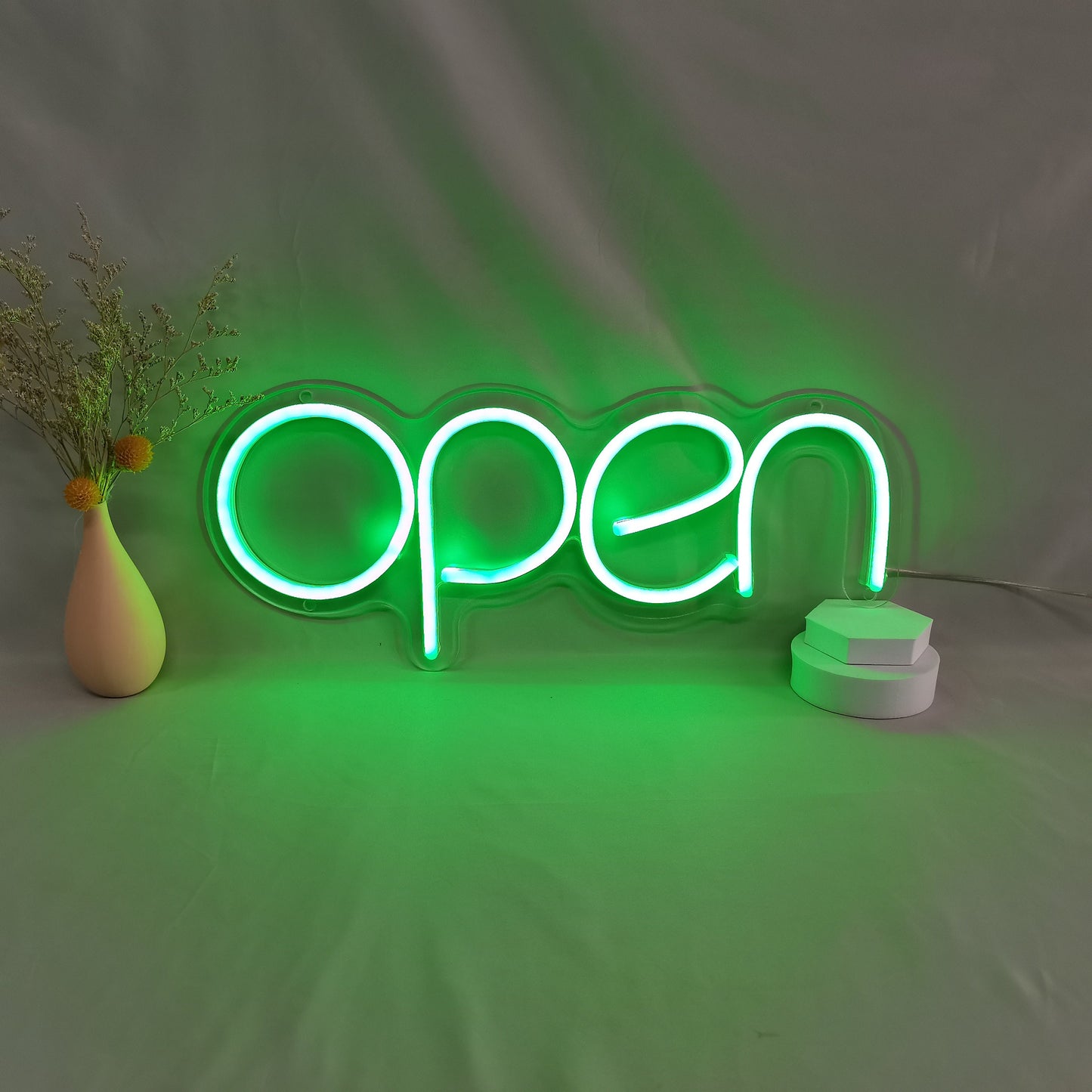 Open Neon Sign - Style 1