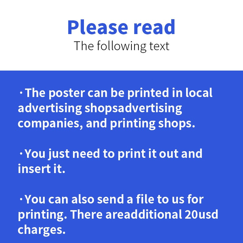 Indoor Use Only - Rechargeable Desktop Display Double Side Advertising Light Box Sign