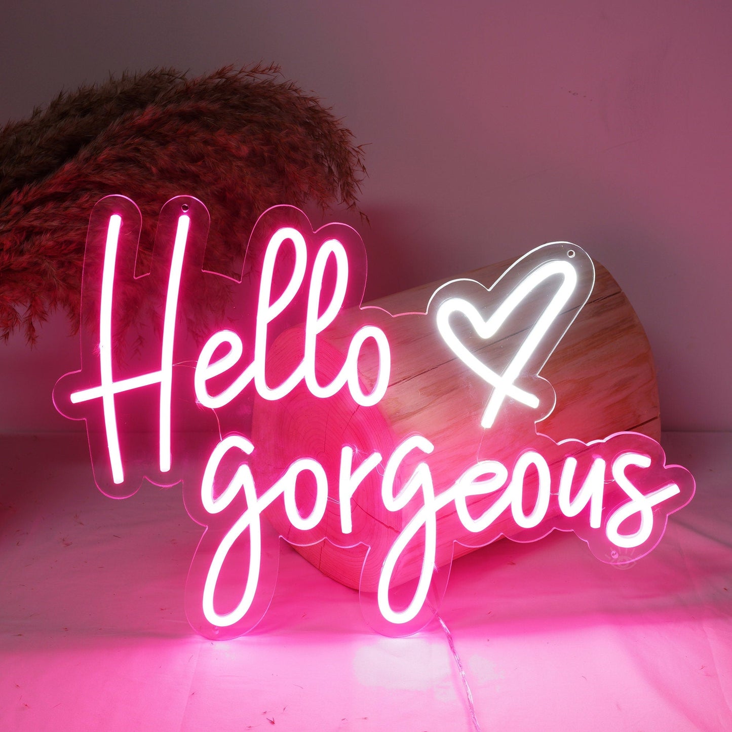 Hello Gorgeous Neon Sign