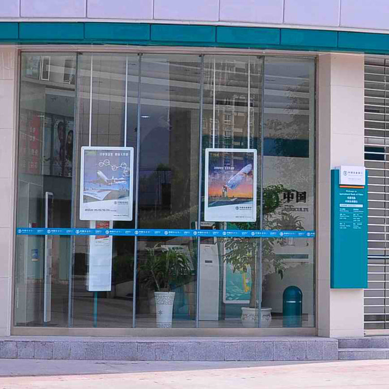 Top-hanging High-end Finish Double Side Magnetic Advertising Light Box Sign