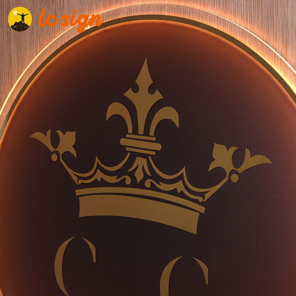 Custom Your Design Acrylic Backlit Sign (Round / Square / Special Shape Available)