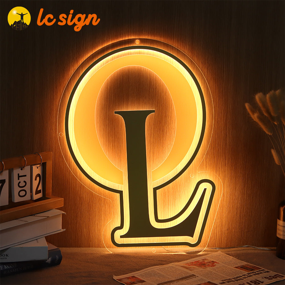 Custom Your Design Acrylic Backlit Sign (Round / Square / Special Shape Available)