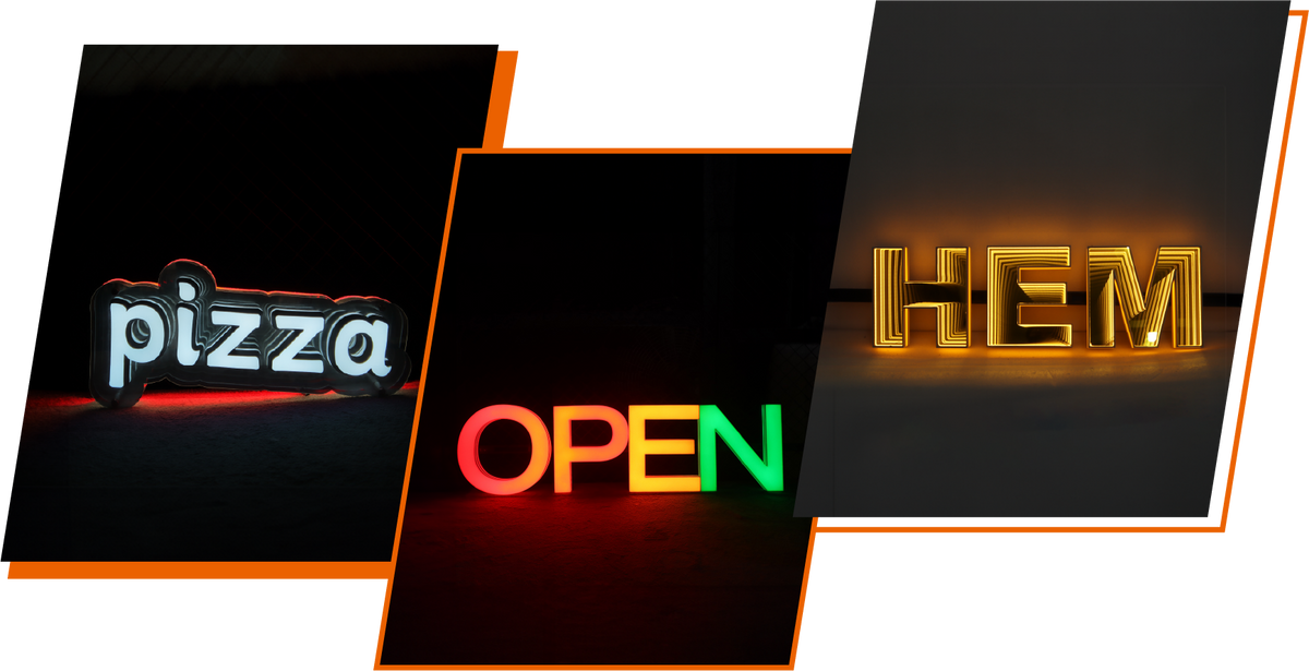 3 Sign Textures 3D Signs – LC SIGN SHOP