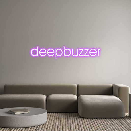 Custom Neon: deepbuzzer