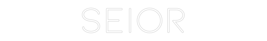 Custom Neon: Seior