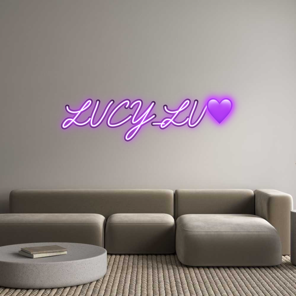 Custom Neon: LUCY_LU💜