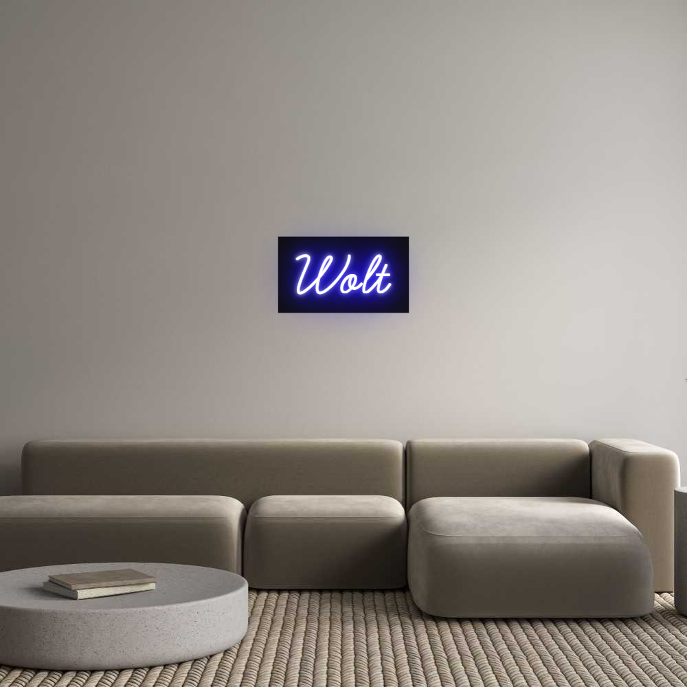 Custom Neon: Wolt
