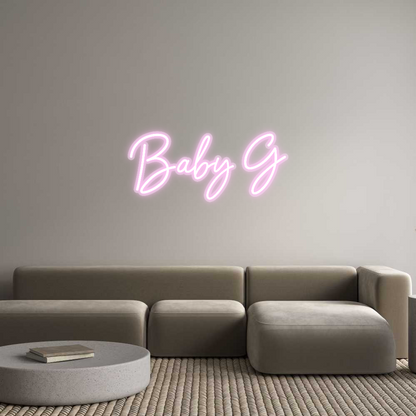 Custom Neon: Baby G