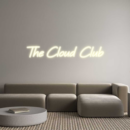 Custom Neon: The Cloud Club