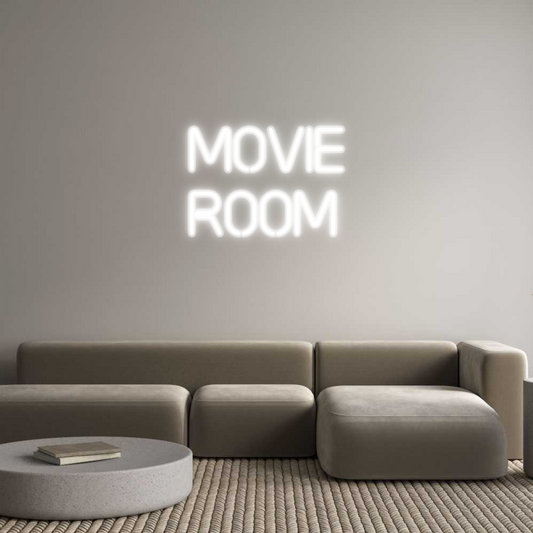 Custom Neon: Movie
Room