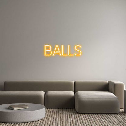 Custom Neon: Balls