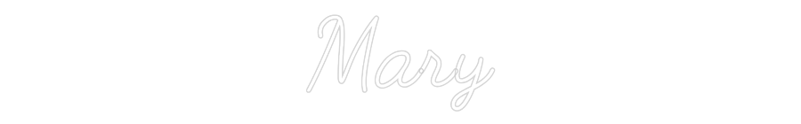 Custom Neon: Mary