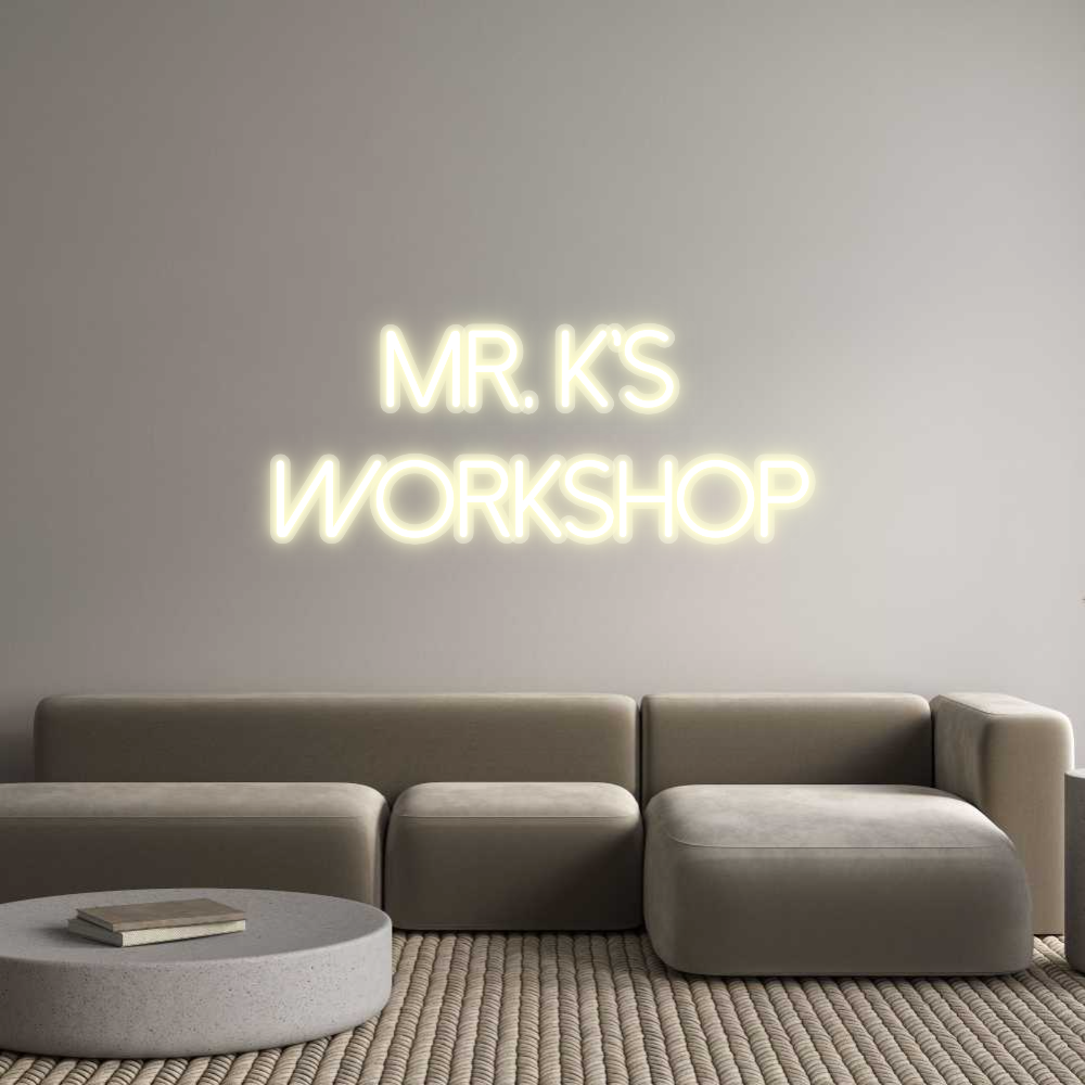 Custom Neon: Mr. K's 
Wor...