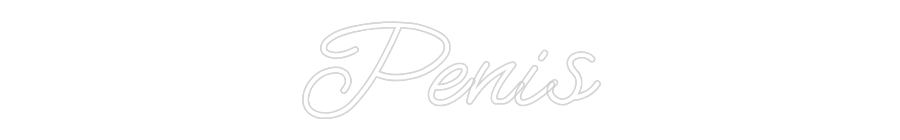 Custom Neon: Penis