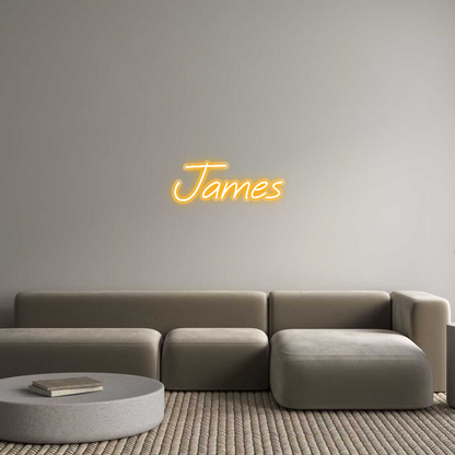 Custom Neon: James