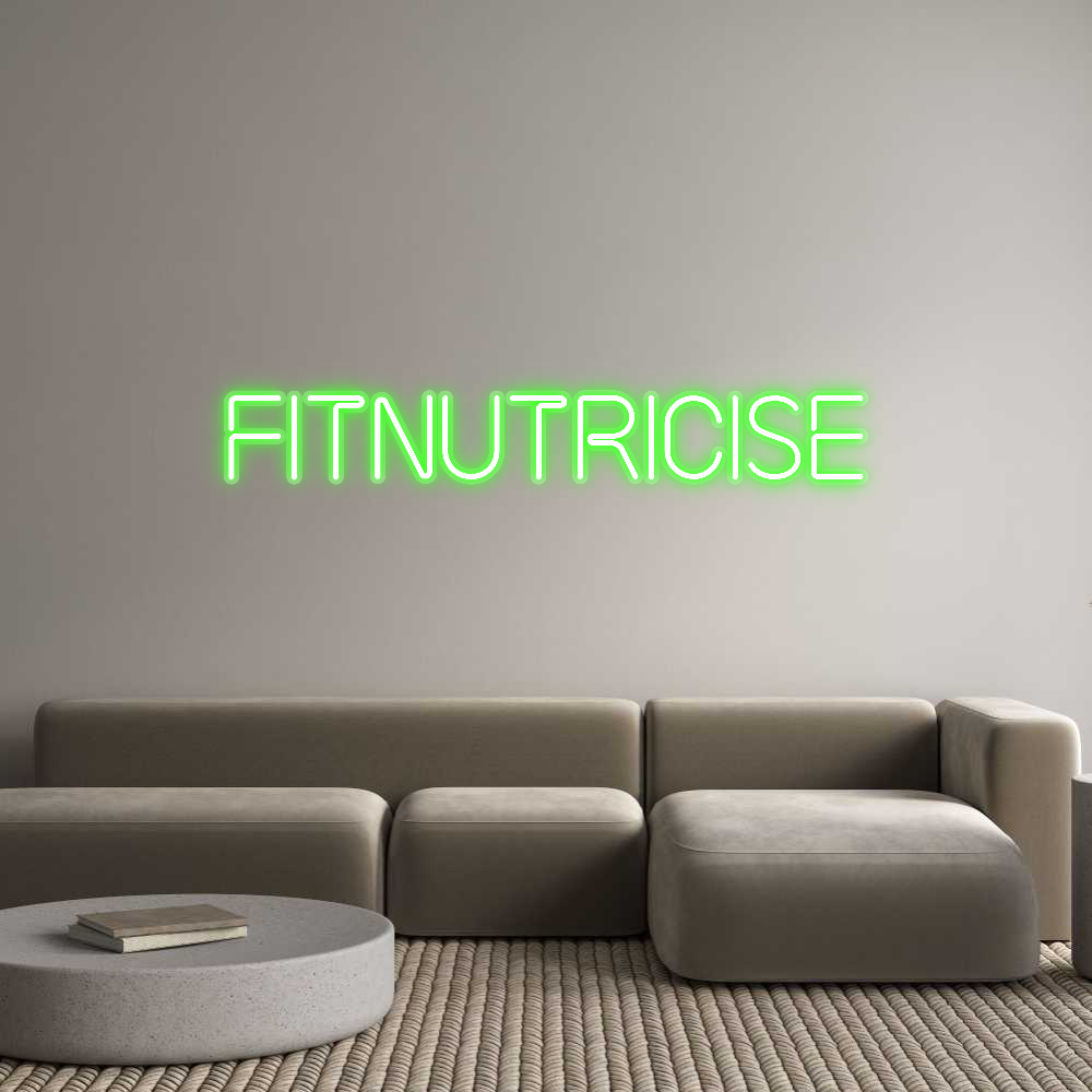 Custom Neon: FitNutricise