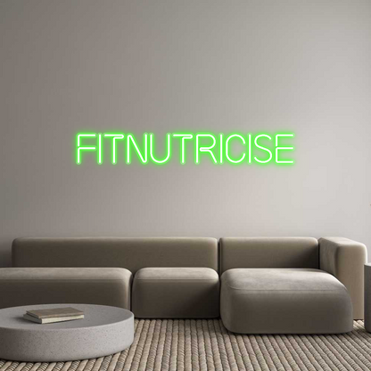 Custom Neon: FitNutricise