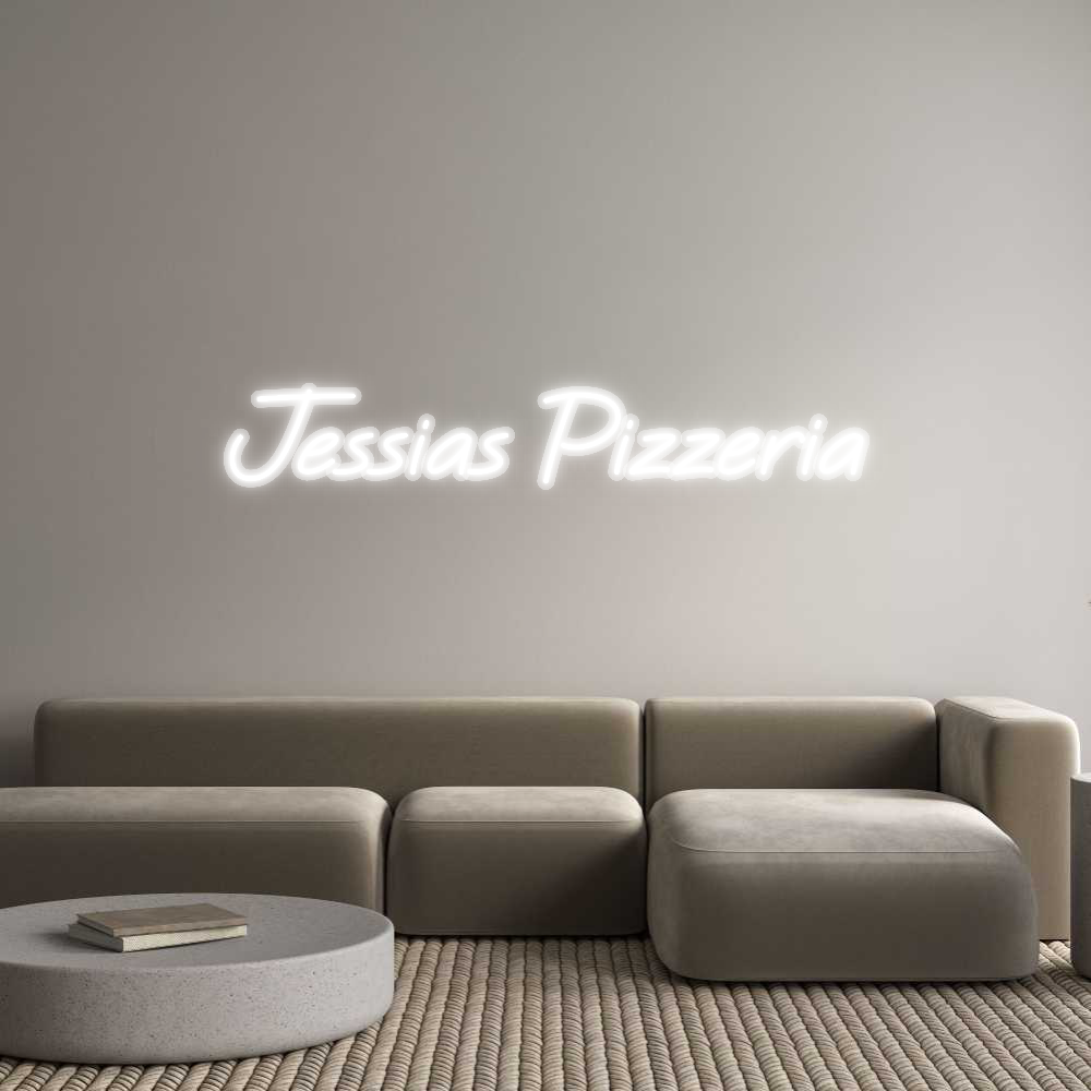 Custom Neon: Jessias Pizze...