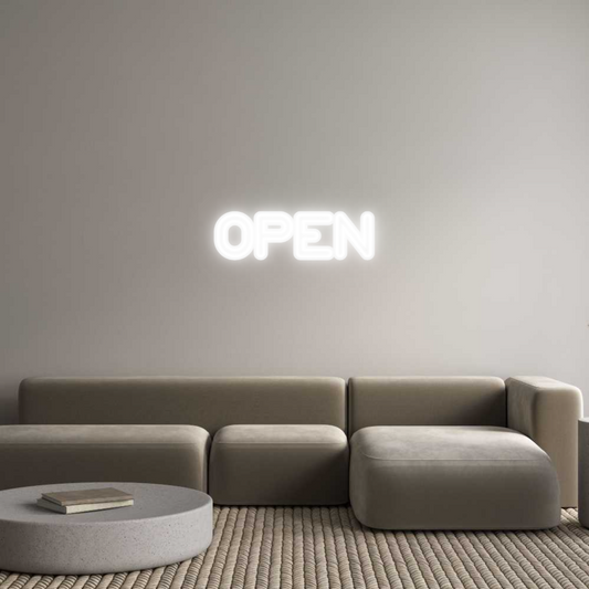 Custom Neon: OPEN