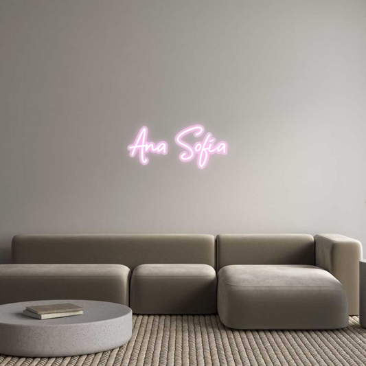 Custom Neon: Ana Sofía