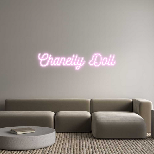 Custom Neon: Chanelly Doll