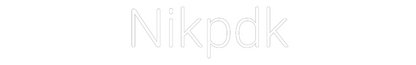 Custom Neon: Nikpdk