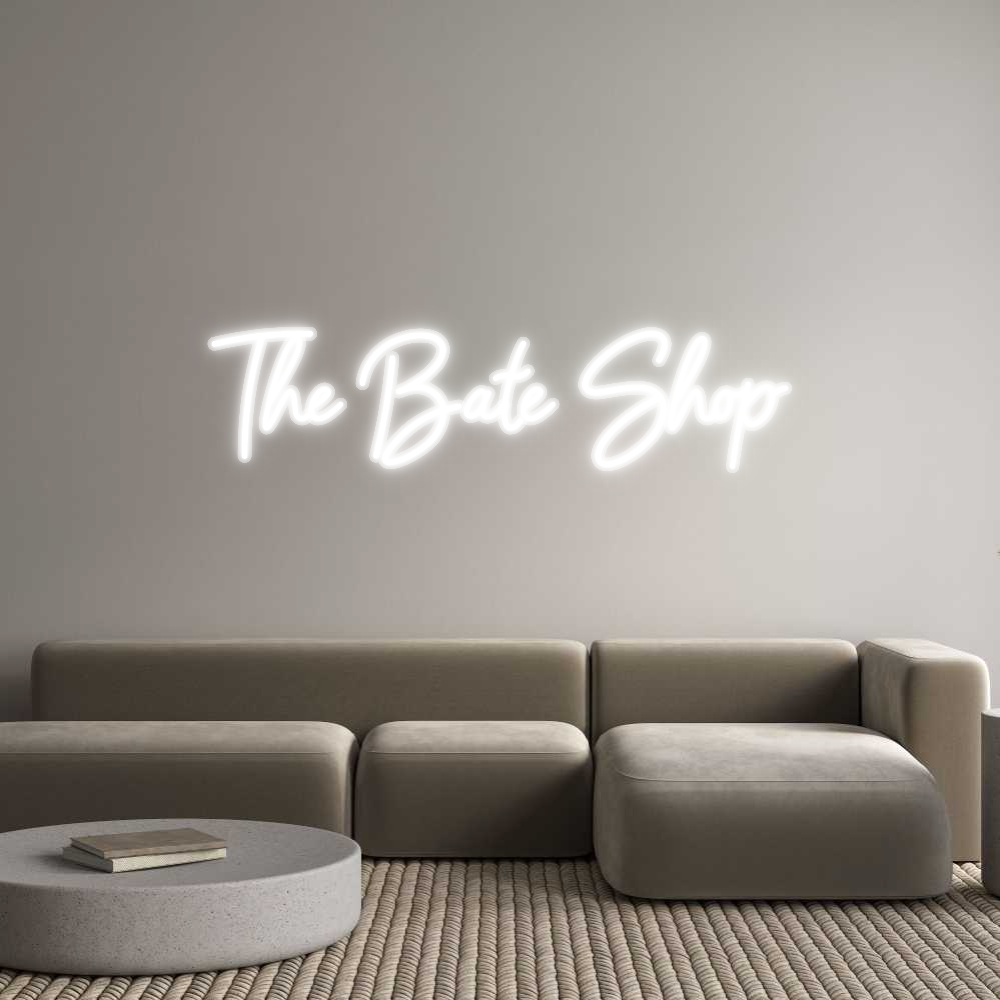 Custom Neon: The Bate Shop