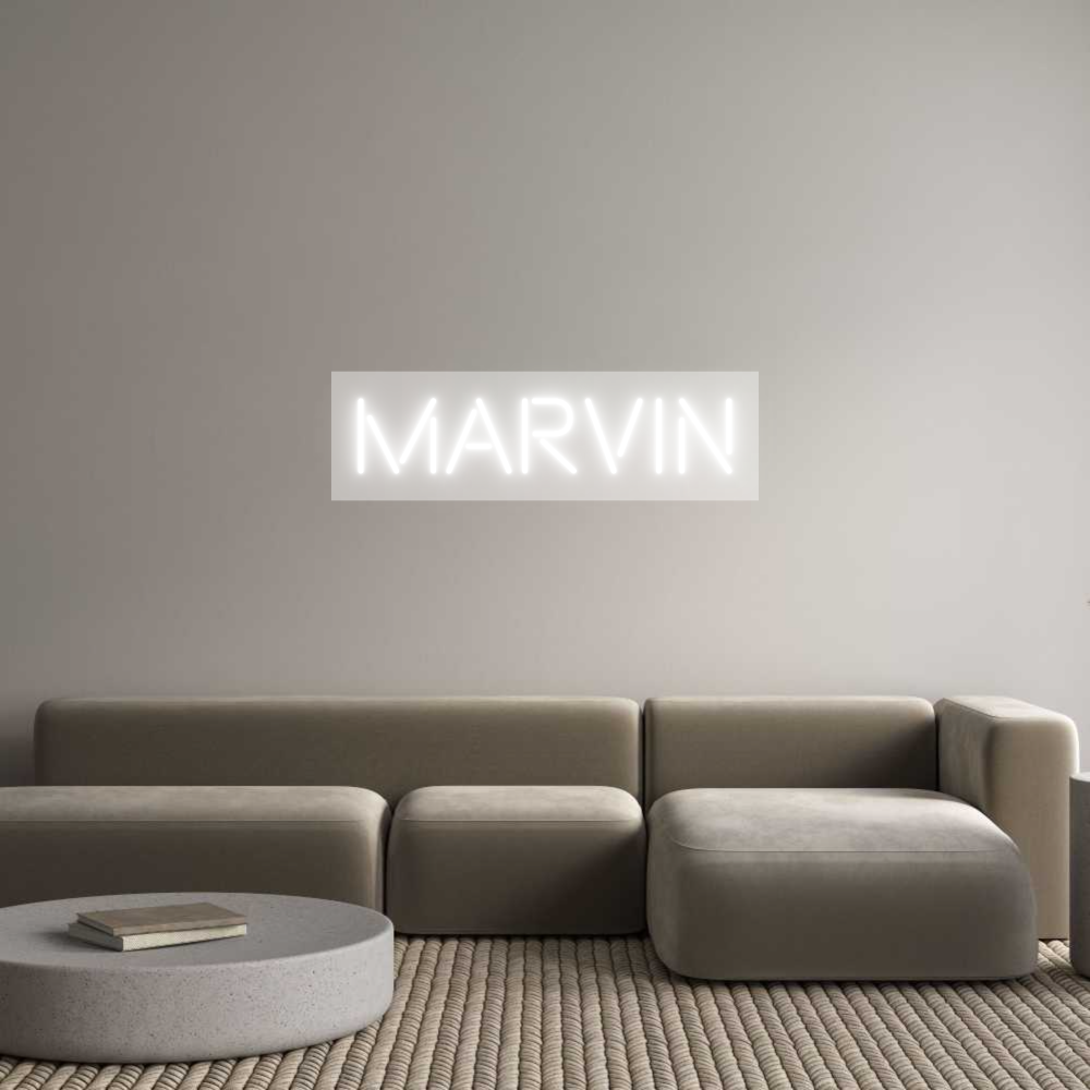 Custom Neon: MARVIN