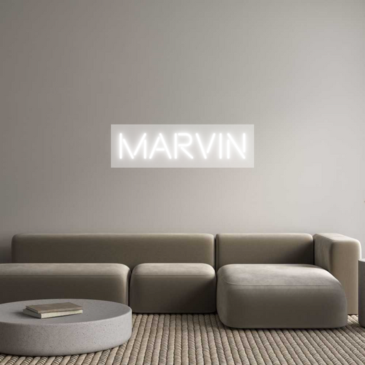 Custom Neon: MARVIN