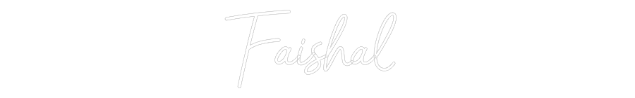 Custom Neon: Faishal