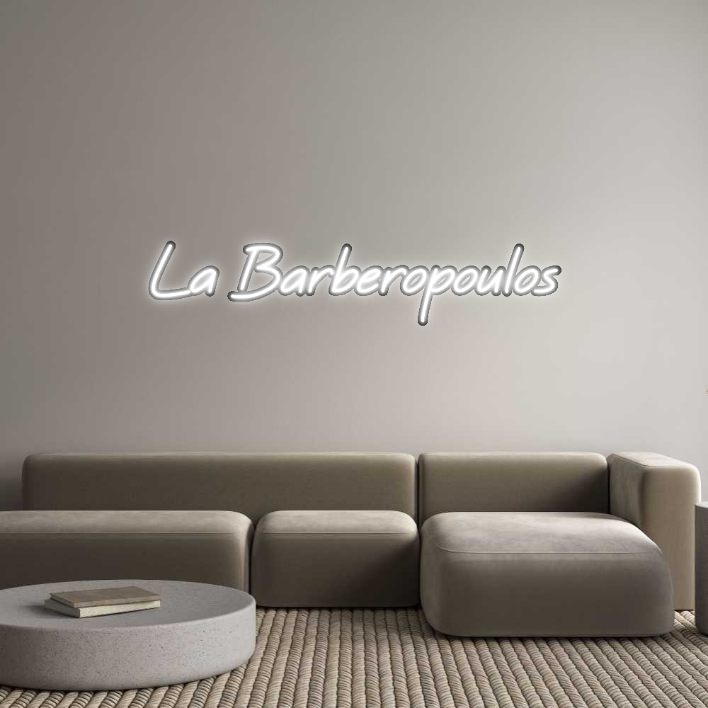 Custom Neon: La Barberopou...