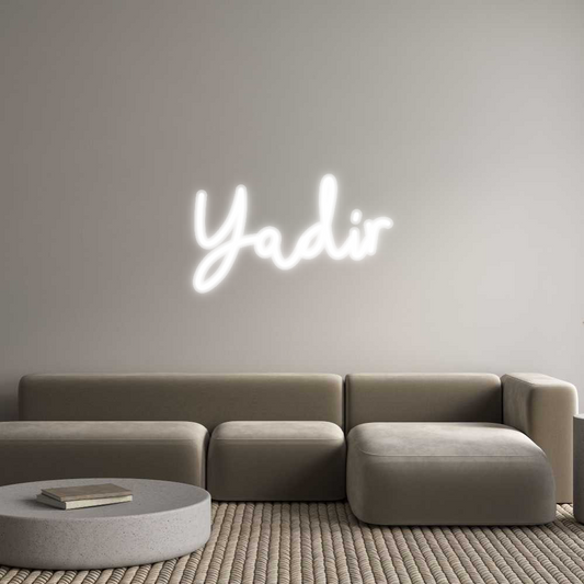 Custom Neon: Yadir