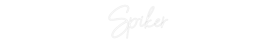 Custom Neon: Spiker