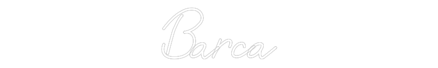 Custom Neon: Barca