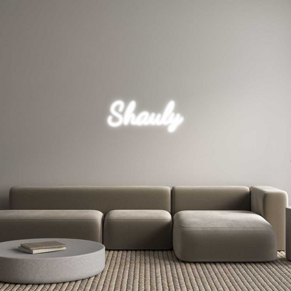 Custom Neon: Shauly