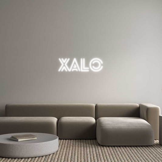 Custom Neon: xalo