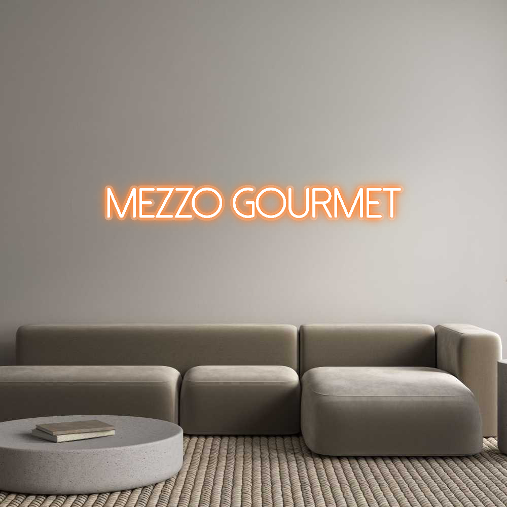 Custom Neon: Mezzo Gourmet