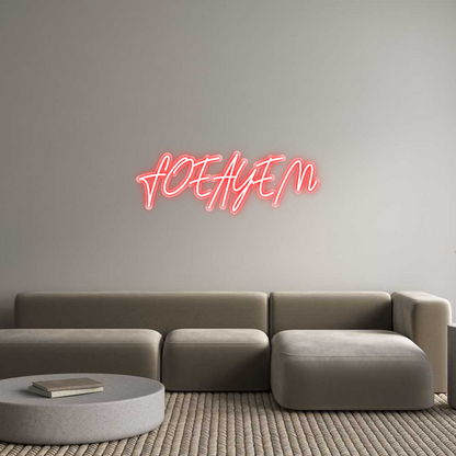 Custom Neon: FOEAYEM