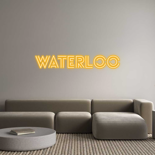 Custom Neon: Waterloo