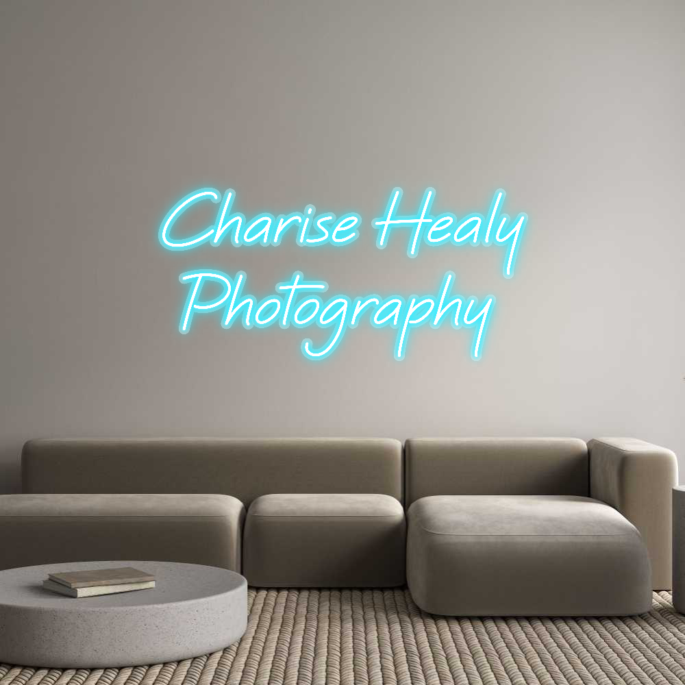 Custom Neon: Charise Healy...