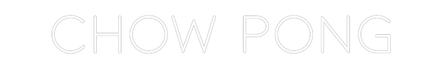 Custom Neon: Chow Pong