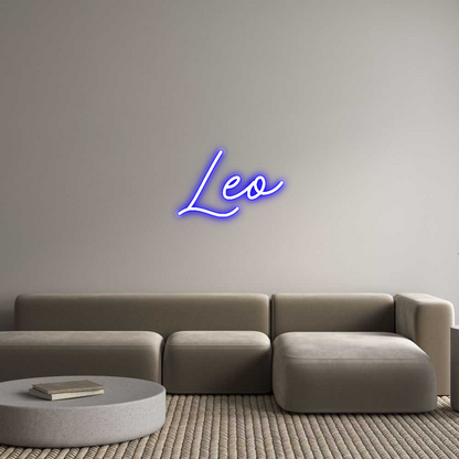 Custom Neon: Leo