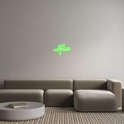 Custom Neon: Allie