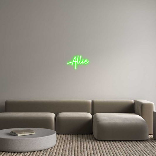 Custom Neon: Allie
